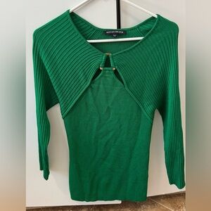 Boston Proper Emerald Knit Top